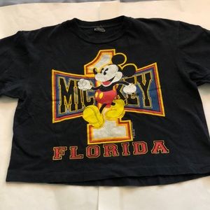 Vintage Sherry’s Made in USA Mickey Mouse Florida Disney Shirt Tee - One Size